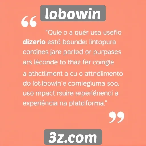 Feedback dos usuários sobre o atendimento do lobowin